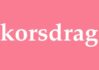 Synonym korsdrag
