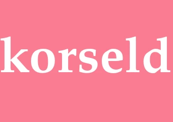 Synonym korseld