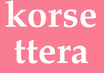 Synonym korsettera