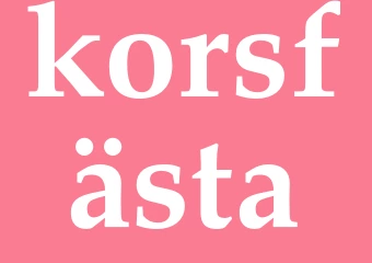 Synonym korsfästa