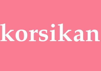 Synonym korsikan