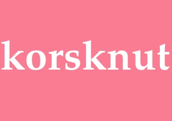 Synonym korsknut