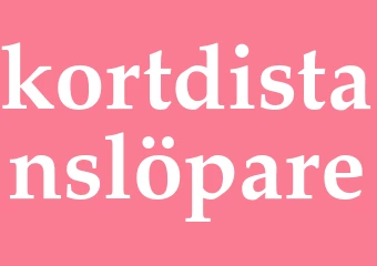 Synonym kortdistanslöpare