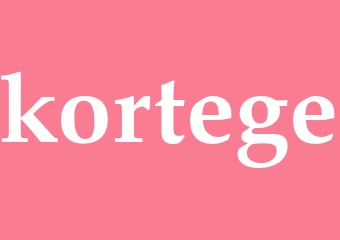 Synonym kortege