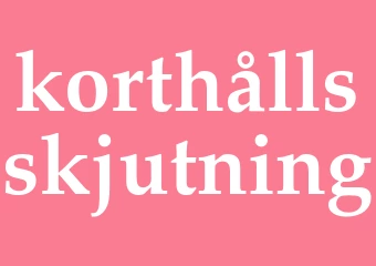 Synonym korthållsskjutning