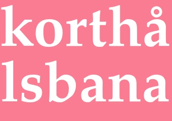 Synonym korthålsbana