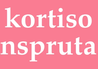 Synonym kortisonspruta
