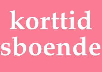 Synonym korttidsboende