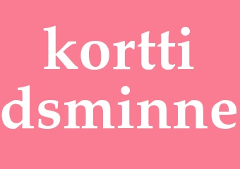 Synonym korttidsminne