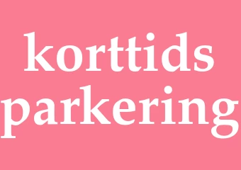 Synonym korttidsparkering