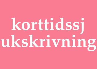 Synonym korttidssjukskrivning