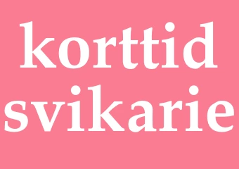 Synonym korttidsvikarie