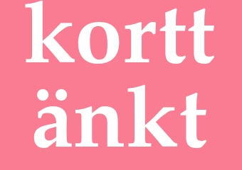 Synonym korttänkt