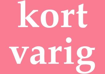 Synonym kortvarig
