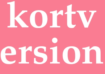 Synonym kortversion