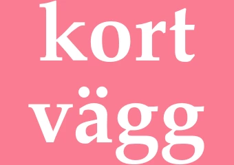 Synonym kortvägg