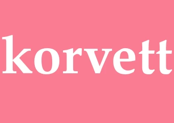 Synonym korvett