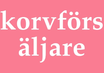 Synonym korvförsäljare