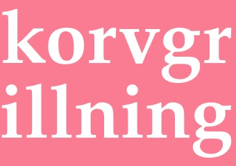 Synonym korvgrillning