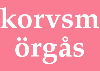 Synonym korvsmörgås