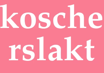Synonym koscherslakt