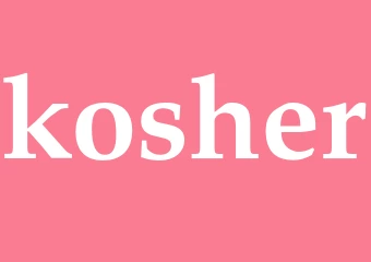 Synonym kosher