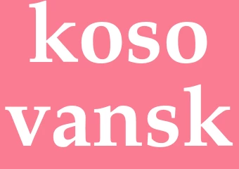 Synonym kosovansk