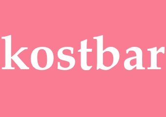 Synonym kostbar