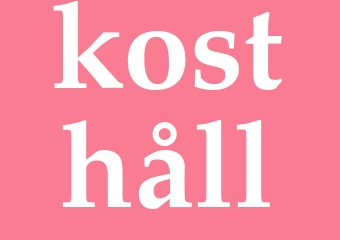 Synonym kosthåll