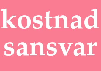 Synonym kostnadsansvar