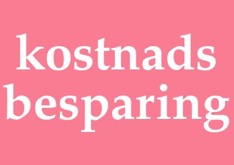 Synonym kostnadsbesparing