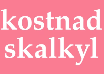 Synonym kostnadskalkyl