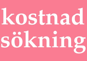 Synonym kostnadsökning