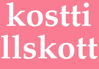 Synonym kosttillskott