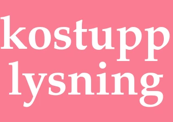 Synonym kostupplysning