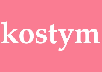 Synonym kostym