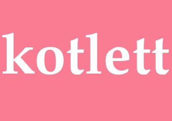 Synonym kotlett
