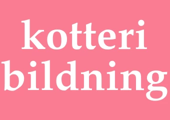 Synonym kotteribildning