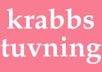 Synonym krabbstuvning