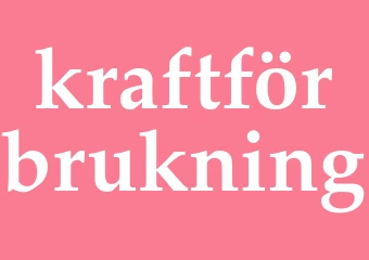 Synonym kraftförbrukning