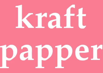 Synonym kraftpapper