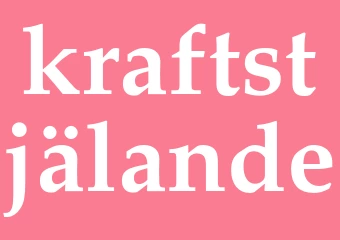Synonym kraftstjälande