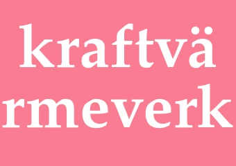 Synonym kraftvärmeverk