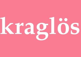 Synonym kraglös