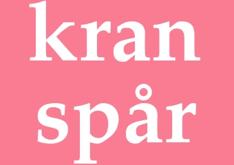 Synonym kranspår