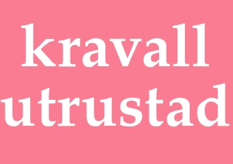 Synonym kravallutrustad