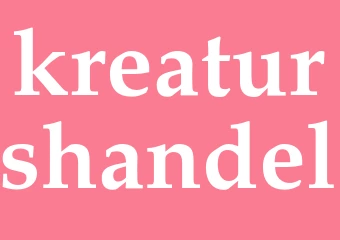 Synonym kreaturshandel