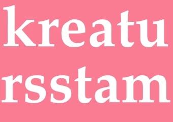 Synonym kreatursstam