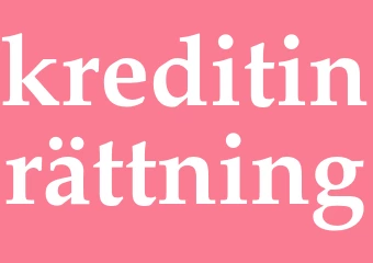 Synonym kreditinrättning