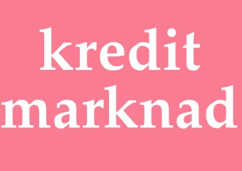 Synonym kreditmarknad